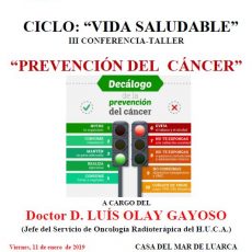 CICLO VIDA SALUDABLE (III): Prevención del cáncer