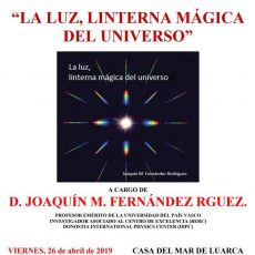 La luz, linterna mágica del Universo