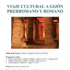Visita a los yacimientos arqueológicos de Gijón prerromano y romano