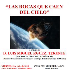 Rocas que caen del cielo