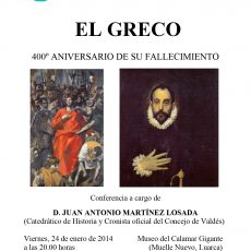 El Greco. 400 aniversario de su fallecimiento.
