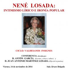 Nené Losada: intimismo lírico e ironía popular