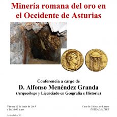 Minería romana del oro en el occidente de Asturias