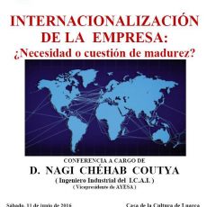 Internacionalización de la empresa, ¿necesidad o cuestión de madurez?