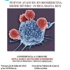 Nuevos avances en biomedicina. Desde Severo Ochoa hasta hoy
