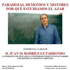 Paradojas, demonios y motores. Por qué estudiamos el azar